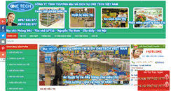 Desktop Screenshot of onetechvietnam.com